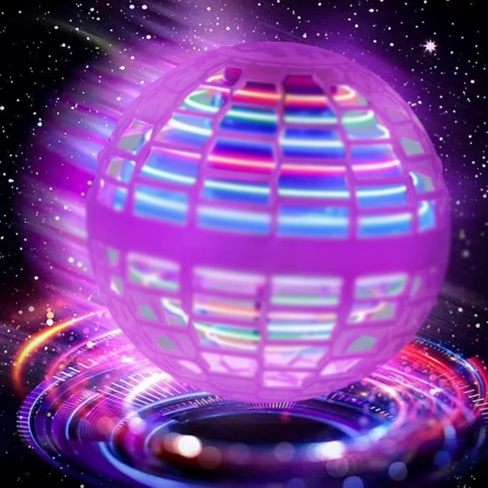 Drone Ball Rc - Fliegende Kugel Bumerang Ball LED-Leuchten Fliegende