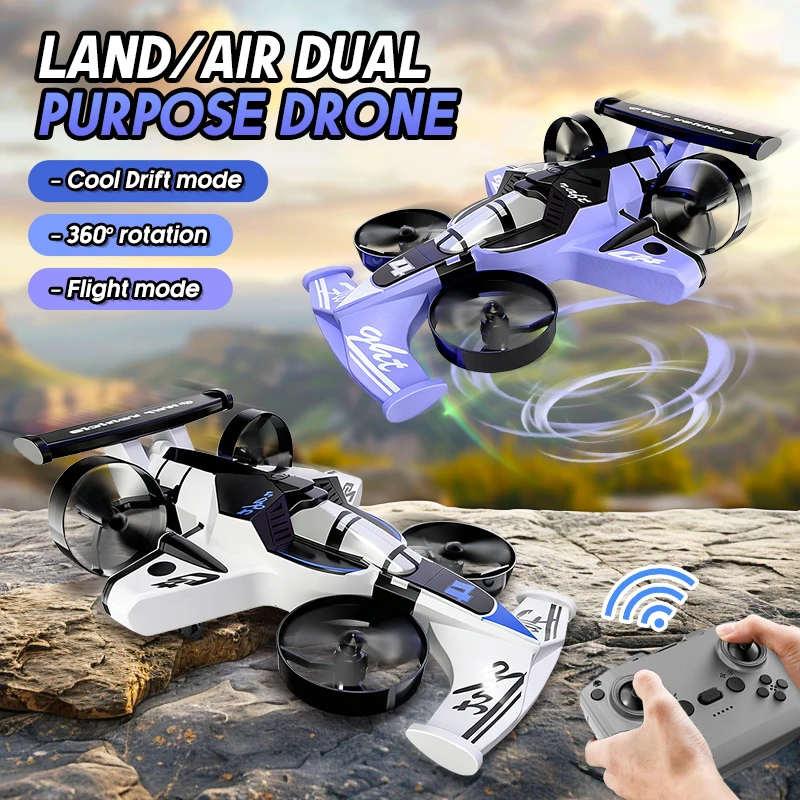 Rc Drone And Flying Car - 2 IN 1 Fernbedienung Quadcopter RC