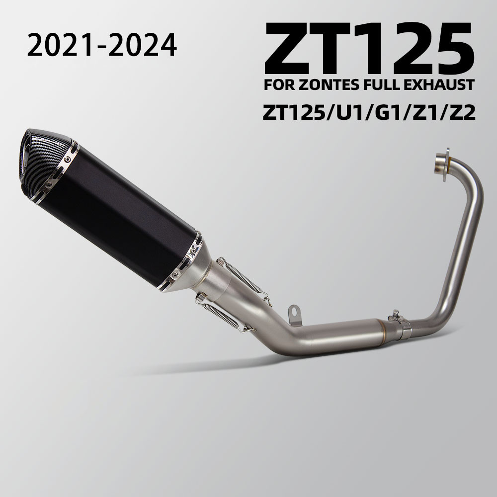 Drone Z1 - ZT155 Auspuff-Komplettanlage für Zontes ZT125 ZT155