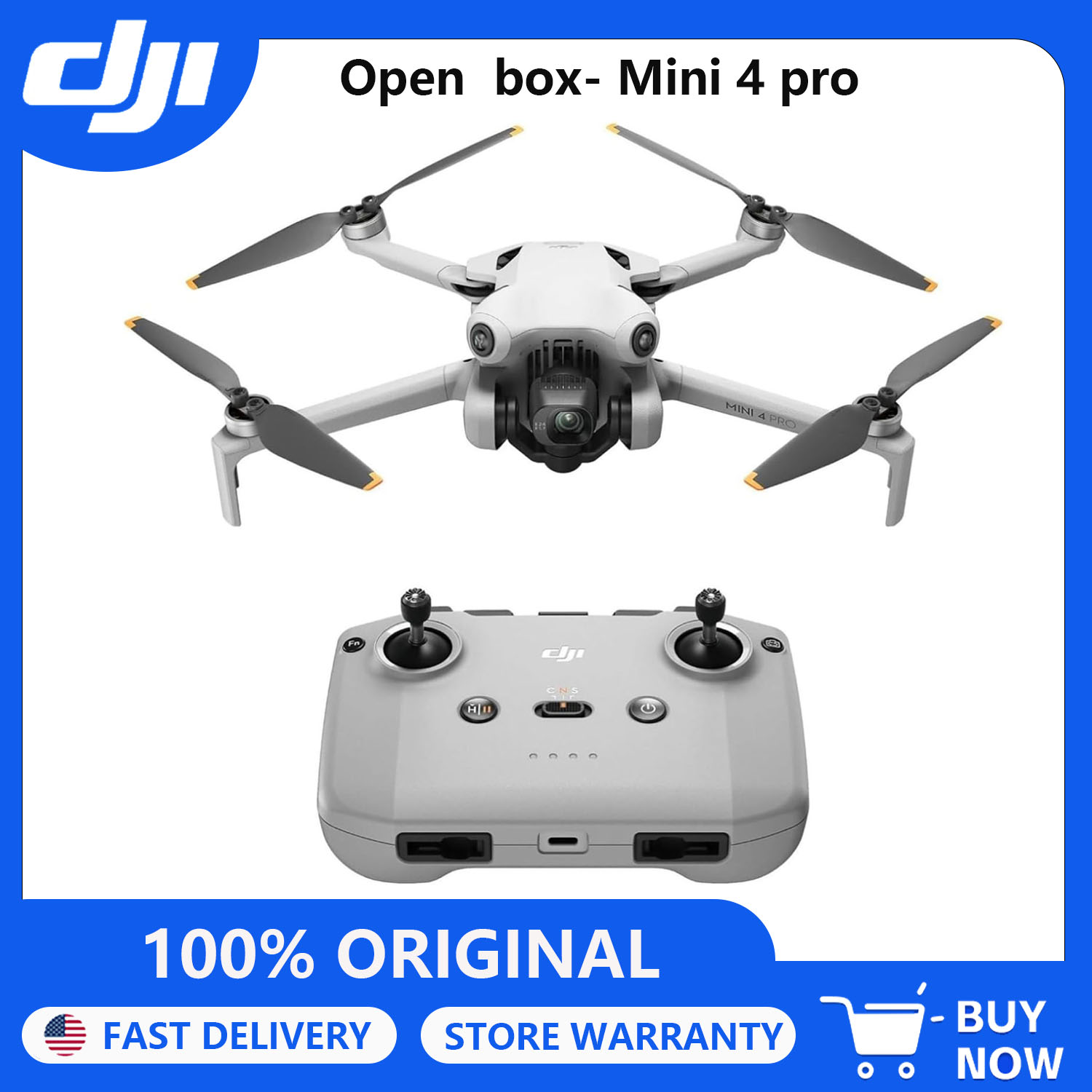 Drone Dji Rc N2 - Open Box-DJI Drohnen Mini 4 Pro