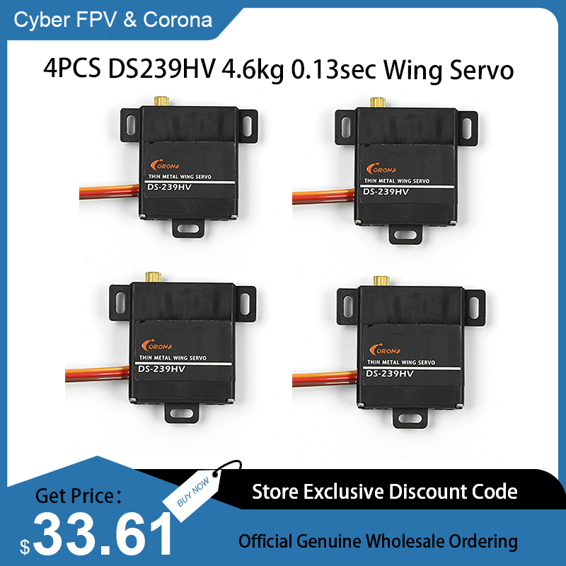 4 Stück Corona DS239HV Digital – Rc Wing Glider Bewertung und Preis