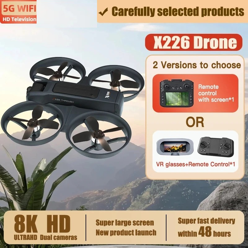 Original X226/VR RC-Drohne 8K  – Drone Rc X226 Bewertung und Preis