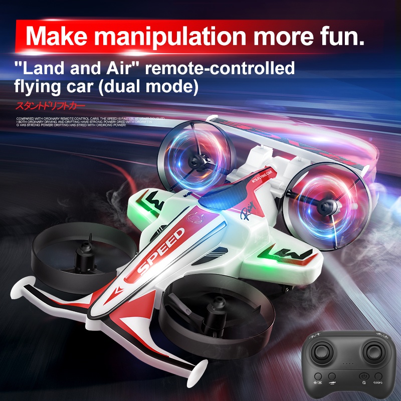 Land- und Luftfahrmodus 2-in-1 – Rc Drone And Flying Car Bewertung und Preis