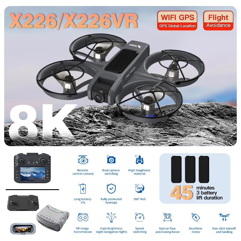Original X226/X226VR GPS Faltb – Drone Rc X226 Bewertung und Preis