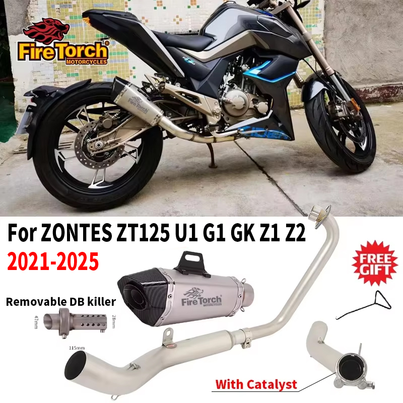 Auspuffanlage für ZONTES ZT125 – Drone Z1 Bewertung und Preis