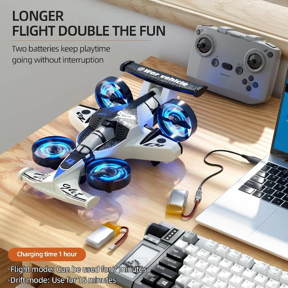 2-in-1 RC Flugdrohne Auto Dual – Rc Drone And Flying Car Bewertung und Preis